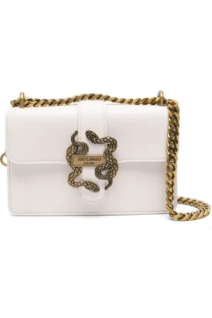 Roberto Cavalli Iconic Snakes shoulder bag