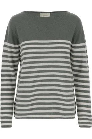 BRUNO MANETTI Striped cashmere sweater