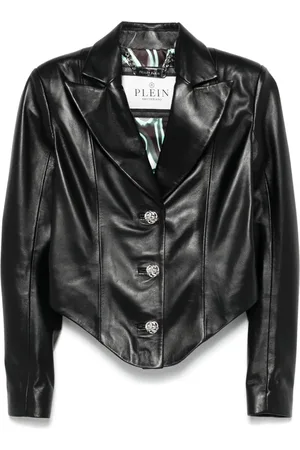 Philipp Plein Leather blazer