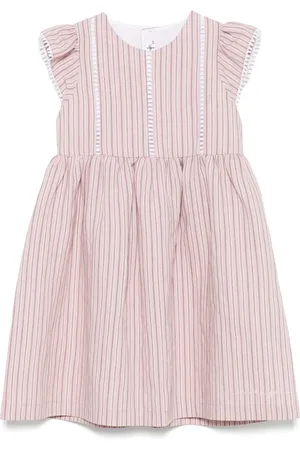 Il gufo Striped dress