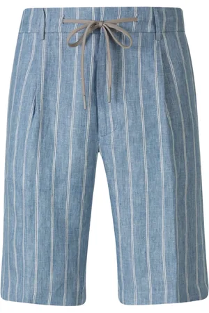 Berwich Striped bermuda shorts