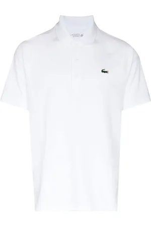 Lacoste Logo-patch short-sleeved polo shirt