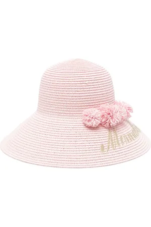 MONNALISA Floral-appliqué hat