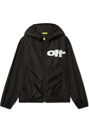 OFF-WHITE Logo windbreaker