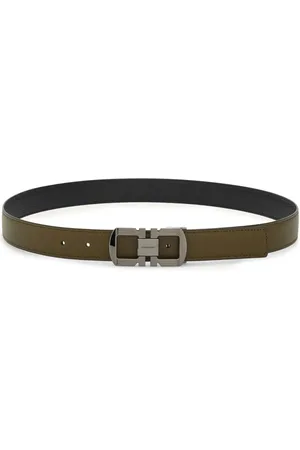 Salvatore Ferragamo Reversible Gancini belt
