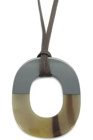 Hermès Buffalo horn necklace