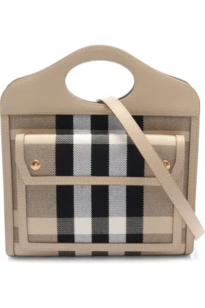 Burberry 2010s Vintage-check two-way handbag