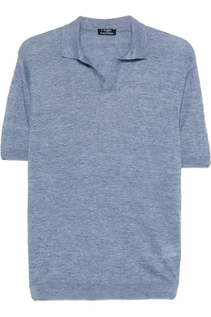 BARBA Fine-knit T-shirt
