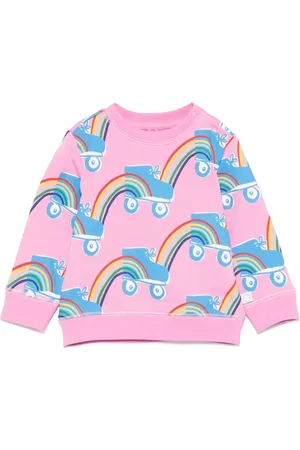 Stella McCartney Rollerskate Rainbow-print sweatpants