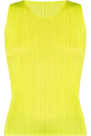 PLEATS PLEASE ISSEY MIYAKE Pleated tank top