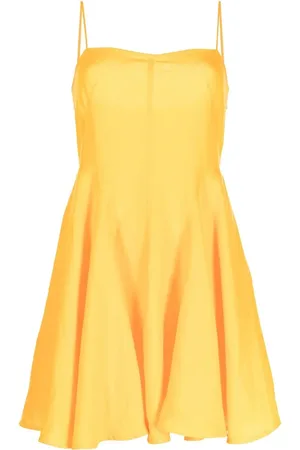 Three Graces London Linen skater dress