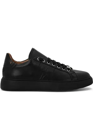 BILLIONAIRE Nappa low-top sneakers