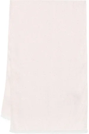 Twin-Set Logo-jacquard sequined keffiyeh