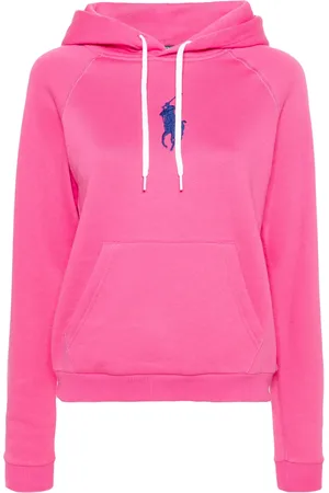 Ralph Lauren Embroidered-logo jersey hoodie