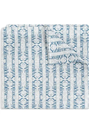 Tory Burch Text-print scarf
