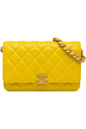 CHANEL 2021-2024 Quilted Lambskin Candy Chain Wallet on Chain crossbody bag