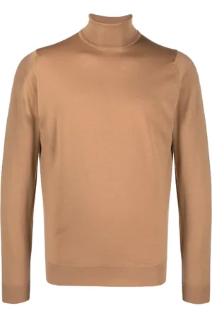 JOHN SMEDLEY Richards roll-neck wool jumper