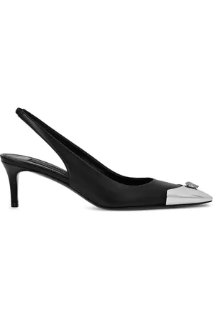 Philipp Plein Skull Strass slingback pumps