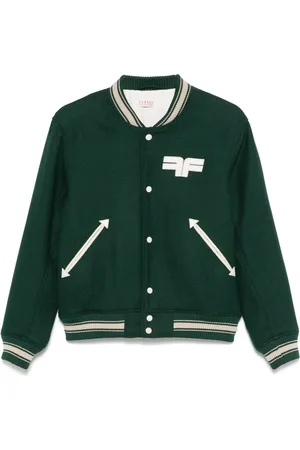 Fursac Logo-patch varsity jacket