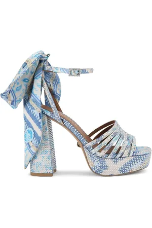 Kurt Geiger 115mm Pierra ankle-tie platform sandals
