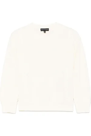 Emporio Armani Intarsia-logo sweater