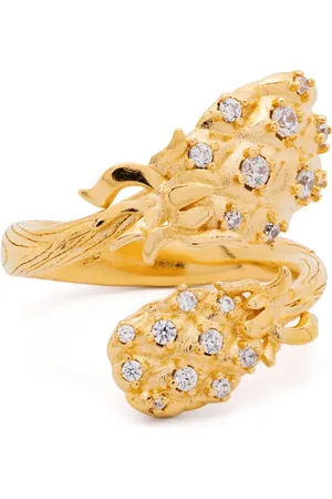 Maje Double-pineapple ring