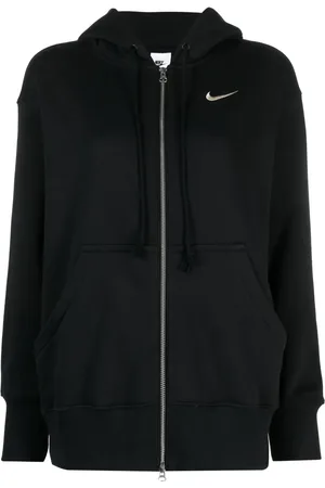Nike Phoenix logo-embroidered zip-up hoodie