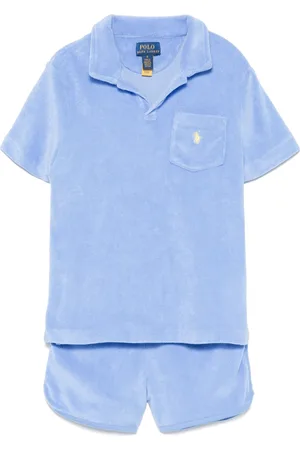 Ralph Lauren Terry-cloth T-shirt and shorts set