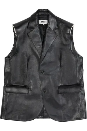 Maison Margiela Sleeveless leather gilet