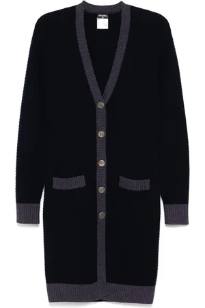 CHANEL 2008 cashmere cardi-coat