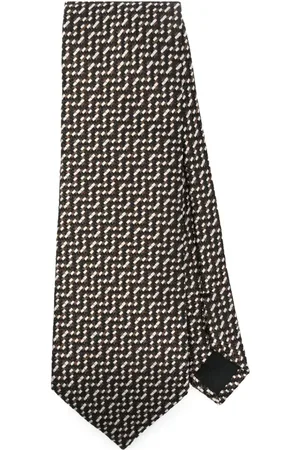 Tom Ford Patterned-jacquard tie
