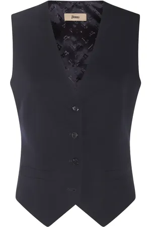 HERNO Logo-jacquard waistcoat