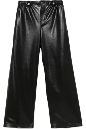 Nanushka Faux-leather trousers