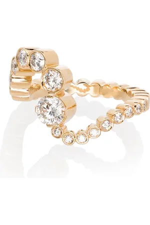 SOPHIE BILLE BRAHE 18kt gold Ocean Ensemble diamond ring
