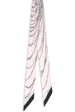 GENNY Abstract-pattern scarf