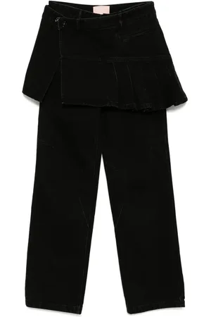 BAPY Layered jeans