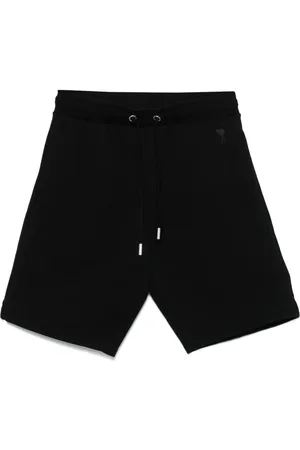 Ami Ami de Coeur-embroidered shorts