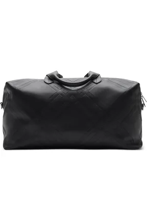 Burberry Embossed-check holdall