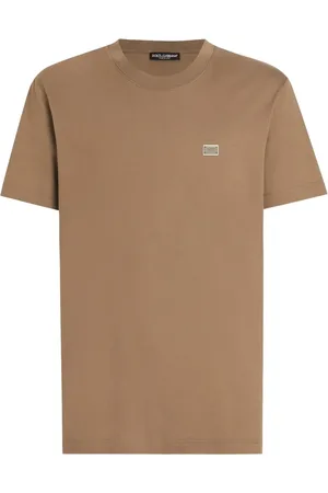 Dolce & Gabbana Logo-plaque cotton T-shirt