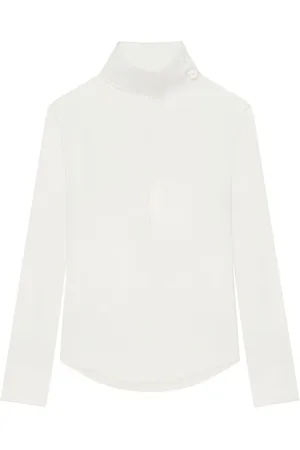 Courrèges Scarf-detail blouse