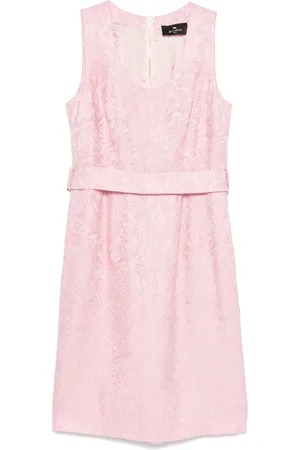 Etro Paisley-embroidery midi dress