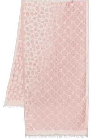Twin-Set Animal-jacquard scarf