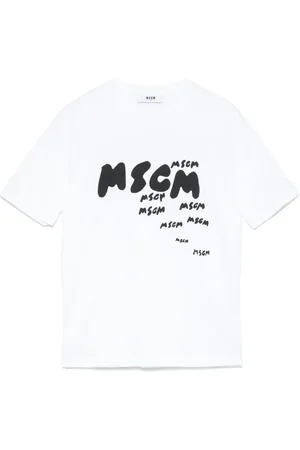 Msgm Logo-print T-shirt