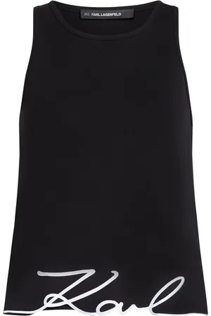 Karl Lagerfeld Logo-detail top