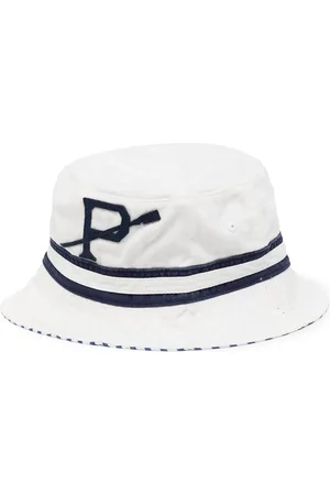 Ralph Lauren Logo-patch cotton bucket hat