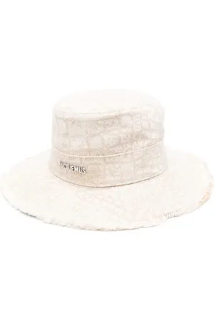 Jacquemus Logo-lettering bucket hat
