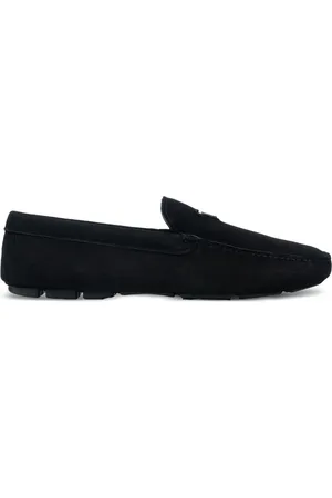 Prada Triangle-logo loafers