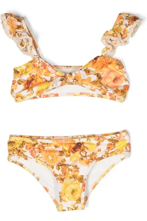 ZIMMERMANN Floral-print bikini set