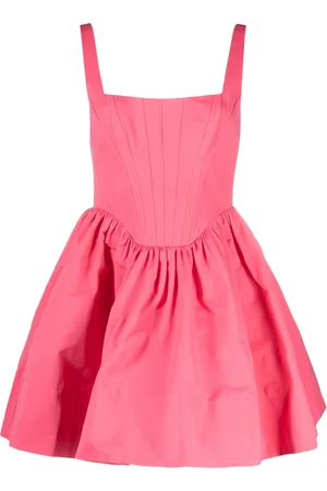 Staud Landscape corset minidress