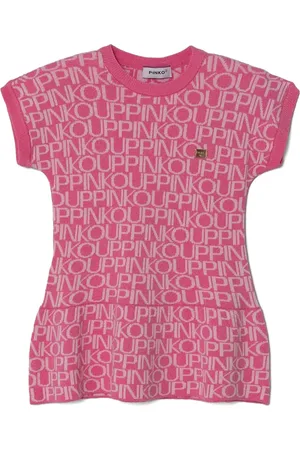 Pinko Logo-pattern dress